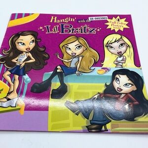 Lil Bratz Hangin' Poster Book - Purple and Yellow